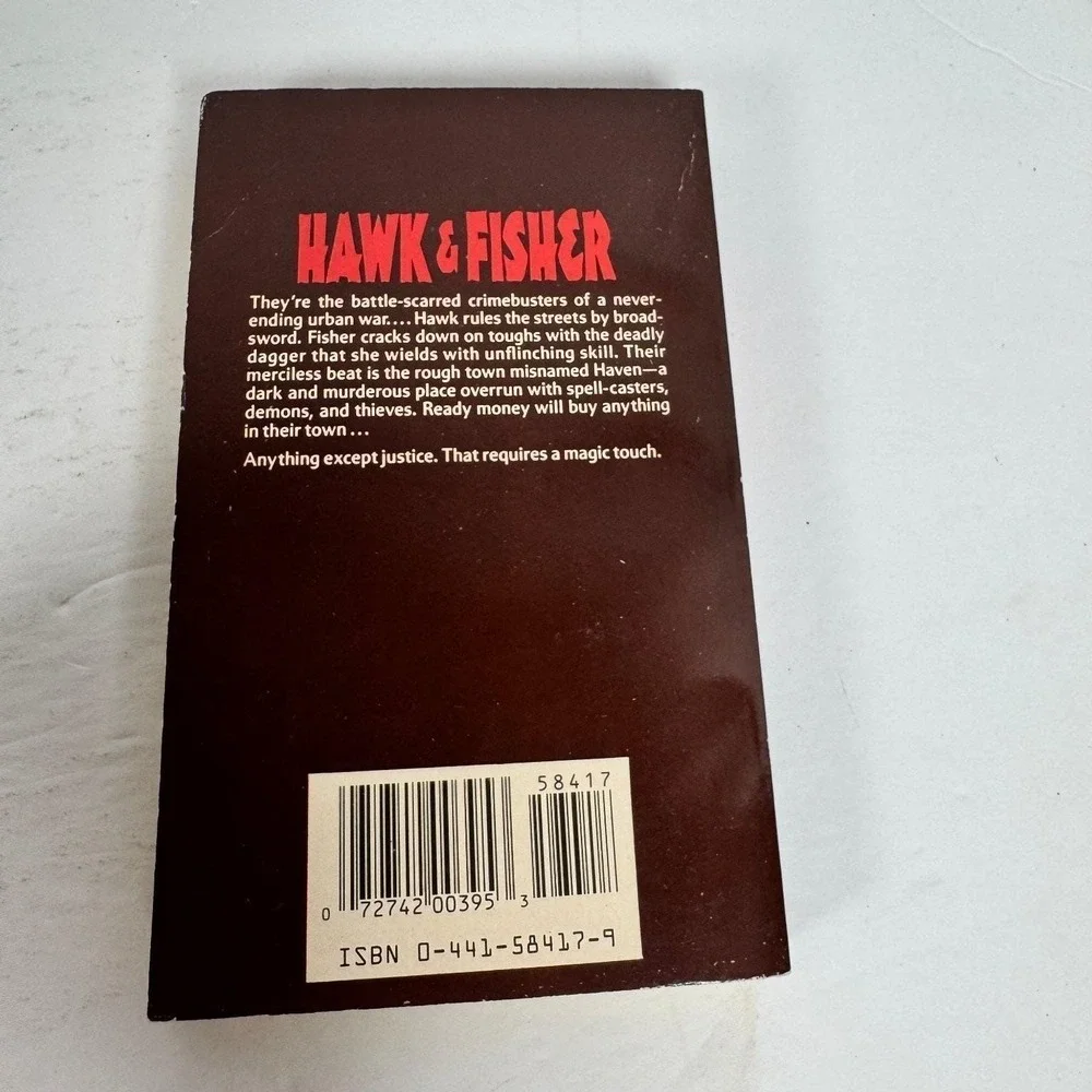 Hawk‎ & Fisher Simon Green 1990 First Printing Fantasy Ace Books